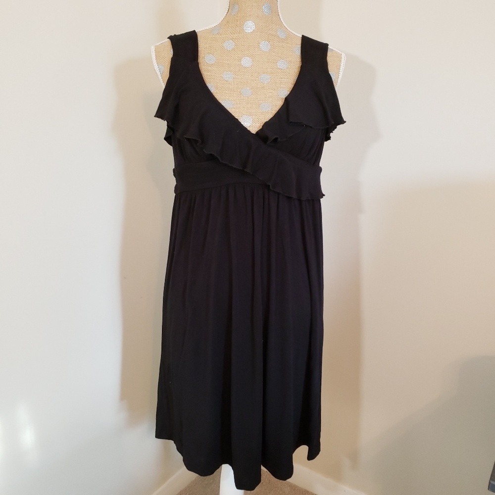 Kenneth Cole Reaction black swim coverup